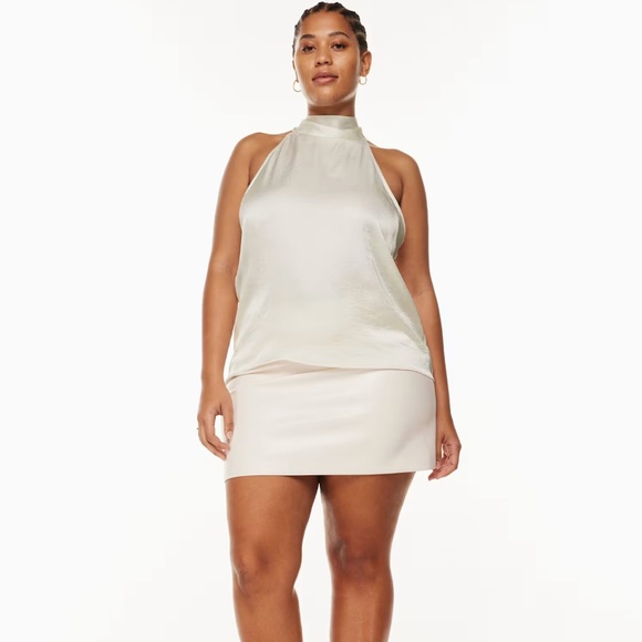 Aritzia Wilfred Runaway Satin Blouse - Picture 1 of 6